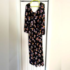 Floral maxi dress